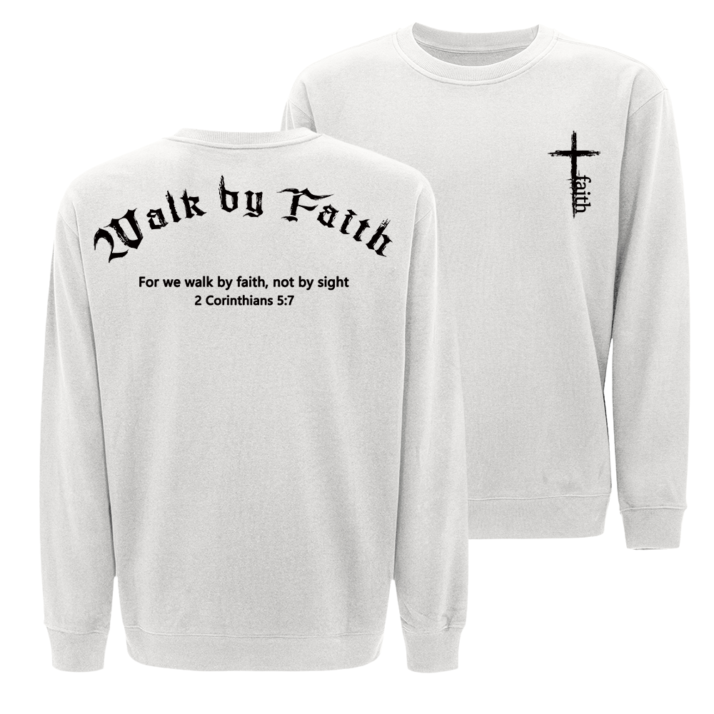 Walk by Faith Crewneck Sweatshirt