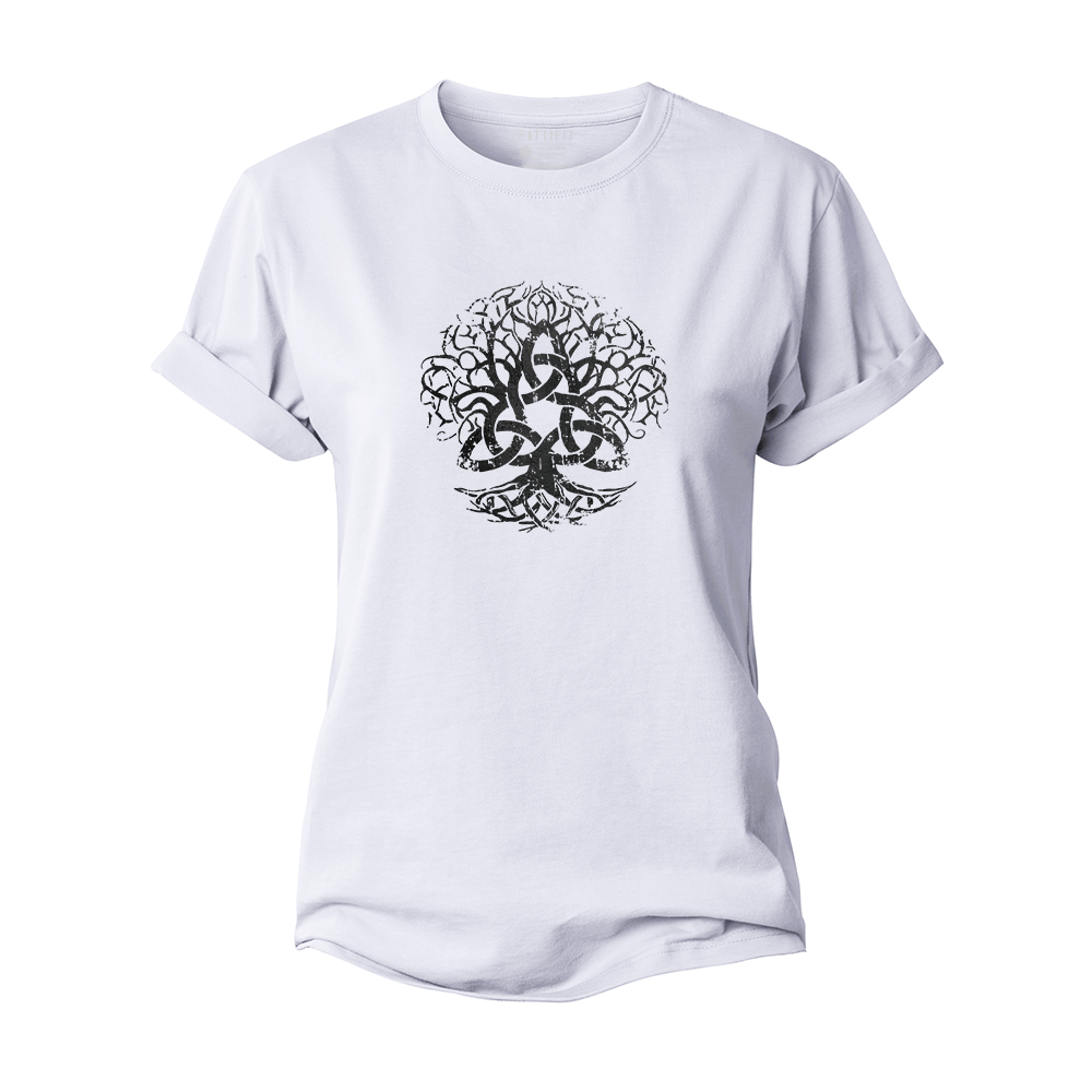 Triquetra Life Tree Cotton T-Shirt