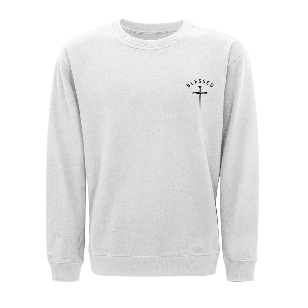 Mini Blessed Cross Crewneck Sweatshirt