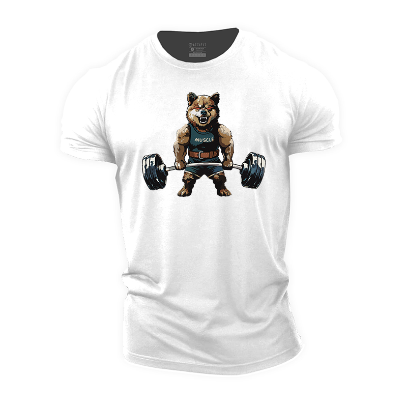 Muscle Dog Cotton T-Shirt