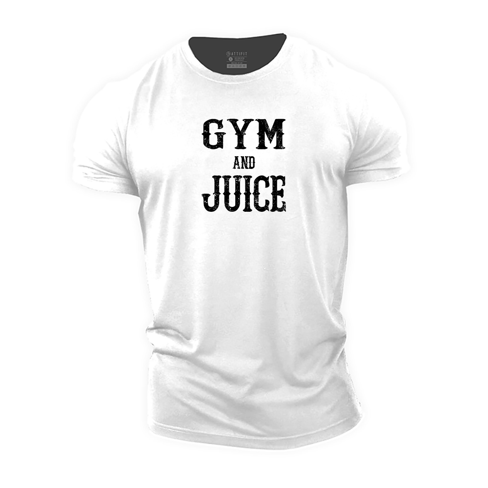 Gym and Juice Cotton T-Shirt