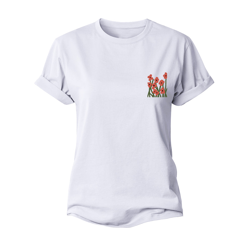 Flower Women's Cotton T-Shirt