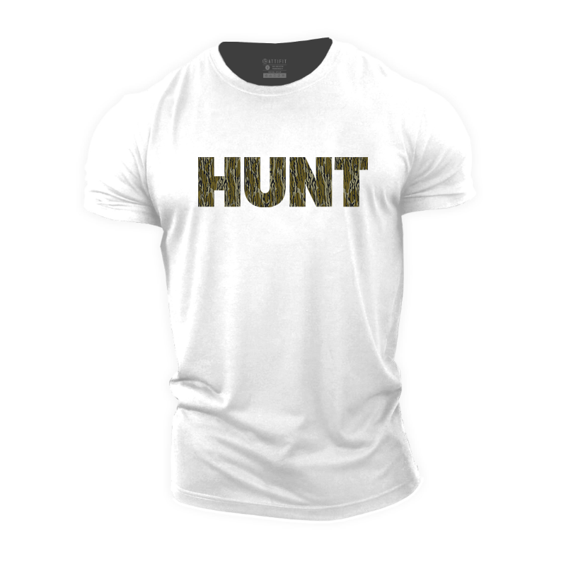 Camouflage Hunt Cotton T-Shirt