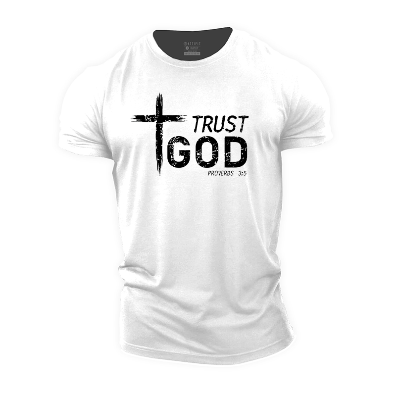 Trust God Cotton T-Shirt