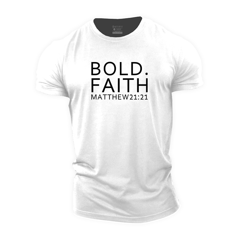 Bold Faith Cotton T-Shirt