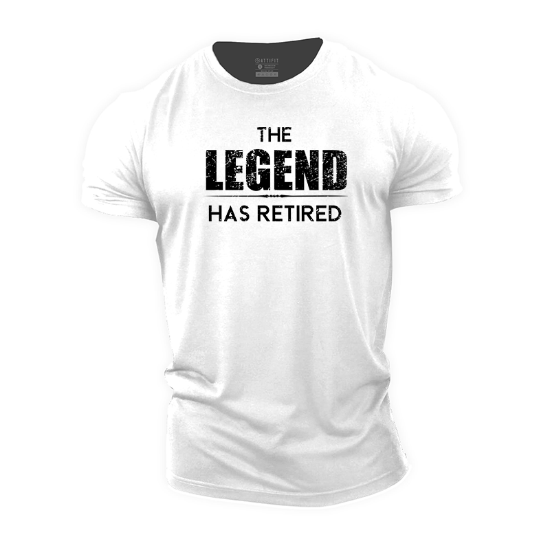 The Legend Has Retired Cotton T-Shirt