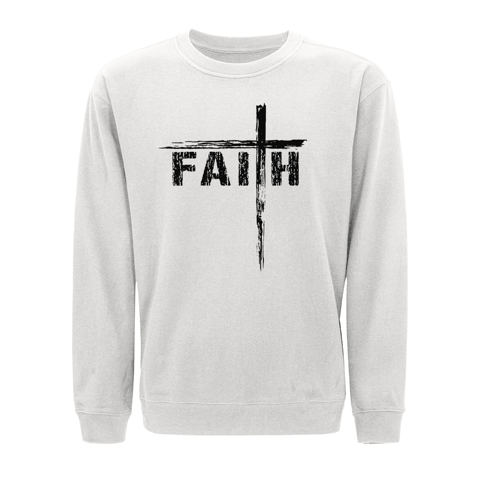 Faith Cross Crewneck Sweatshirt