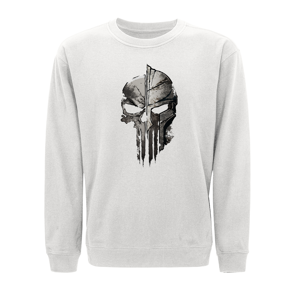 Skeleton Spartan Crewneck Sweatshirt