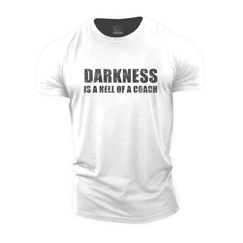 Darkness Is A Hell of A Coach Cotton T-Shirt