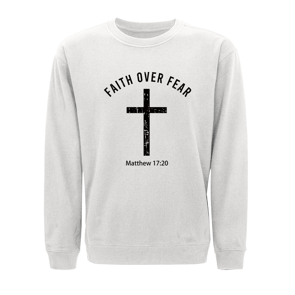 Faith Over Fear Crewneck Sweatshirt