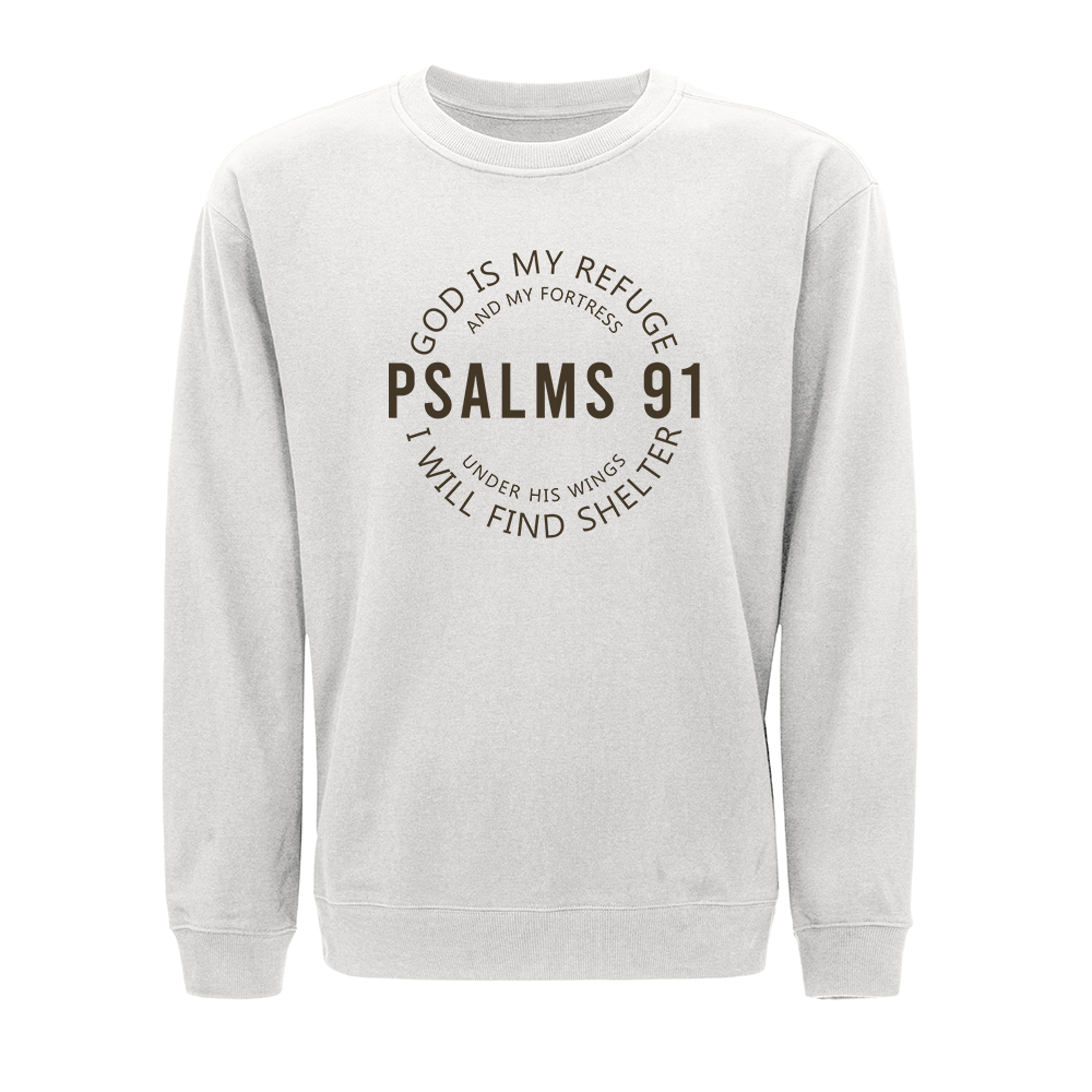 God Is My Refuge Crewneck Sweatshirt