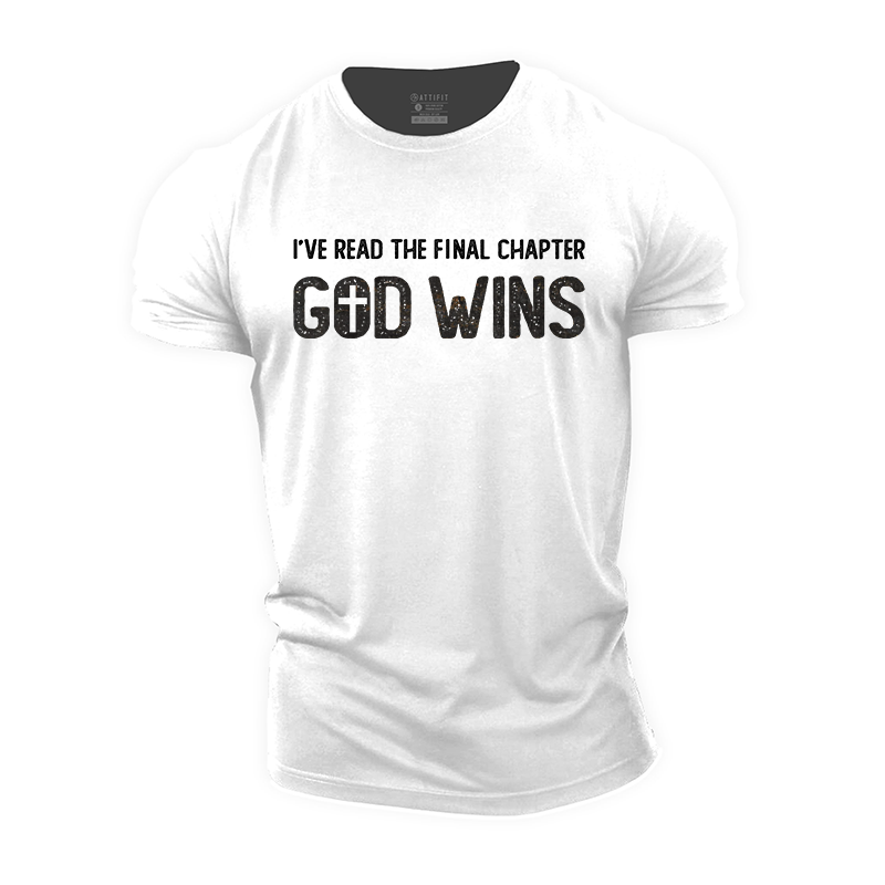 God Wins Cotton T-Shirt