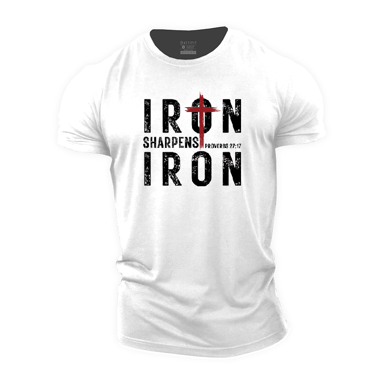 Iron Sharpens Iron Cotton T-Shirt