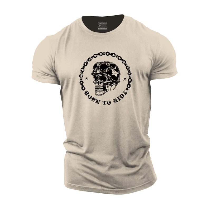 Skull Cotton T-Shirt