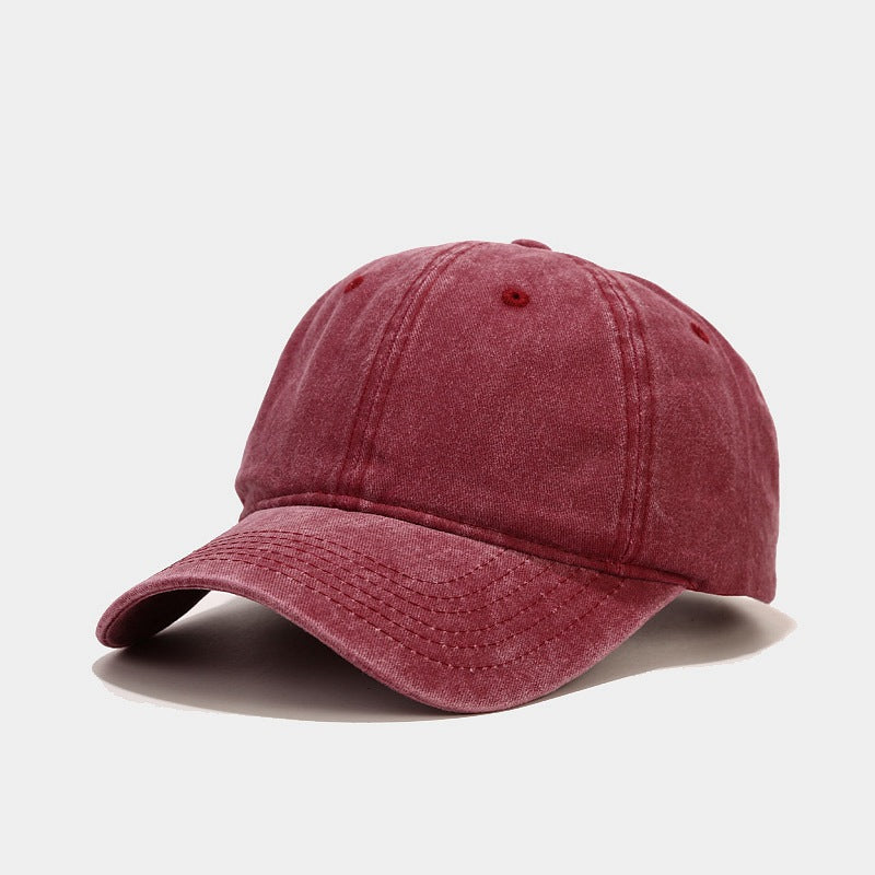 Washed Vintage Simple Baseball Cap