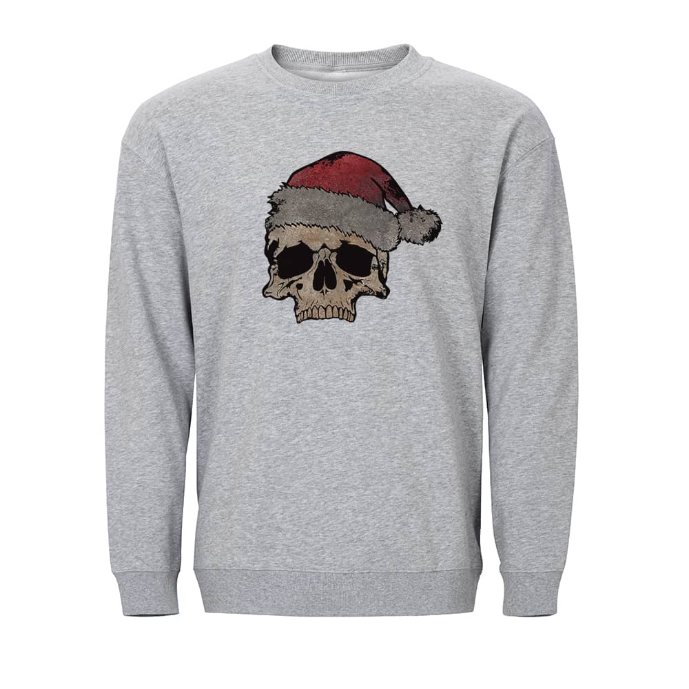 Christmas Skull Crewneck Sweatshirt