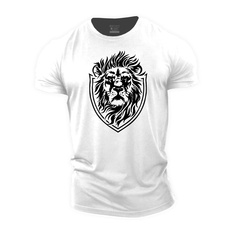 Cotton Lion's Strength Graphic Men's T-shirts