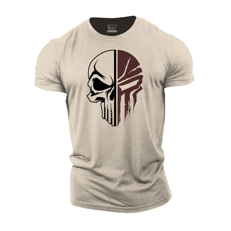 Skeleton Spartan Cotton T-Shirt