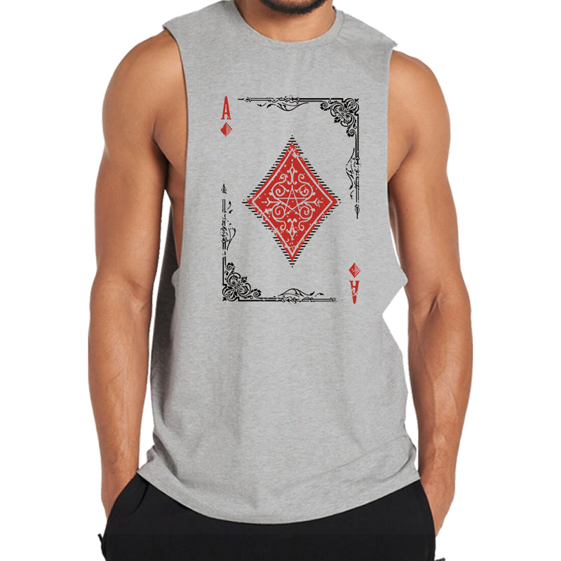 Cotton Square A Graphic Men's Tank Top