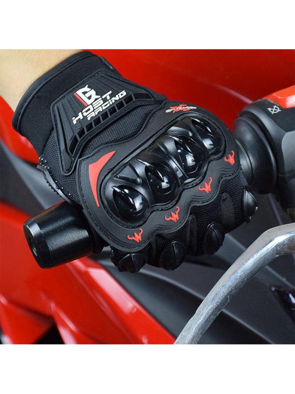 Touch screen anti-drop motorcycle riding gloves