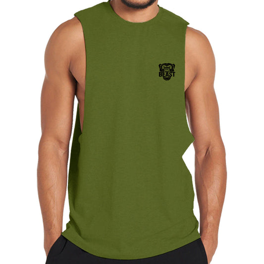 Cotton Fitness Beast Men's Tank Top