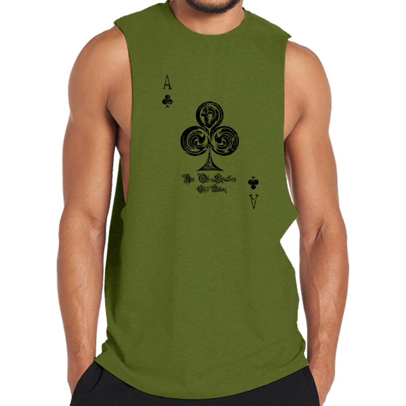 Cotton Poker A Men's Tank Top