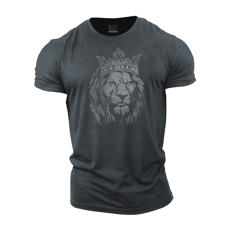 Cotton Lion Graphic Men's T-shirts