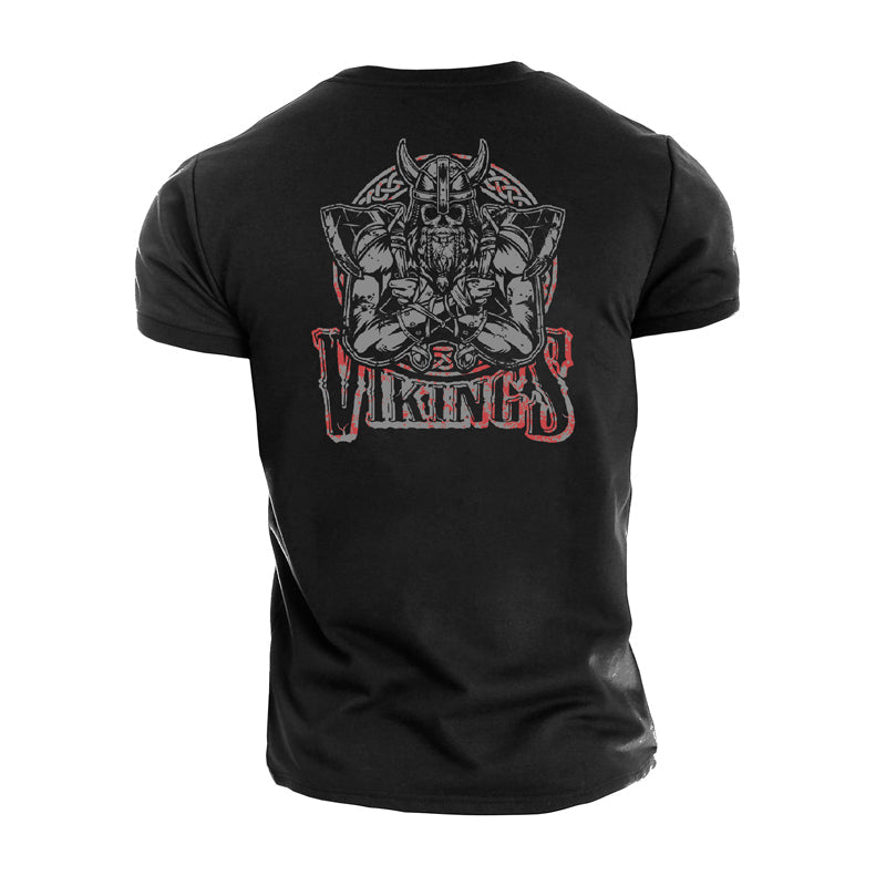 Cotton Men's Vikings T-shirts