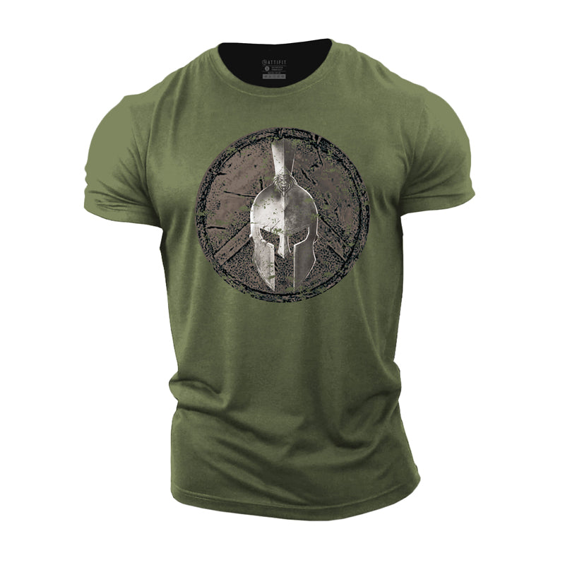 Cotton Spartan Workout Men's T-shirts