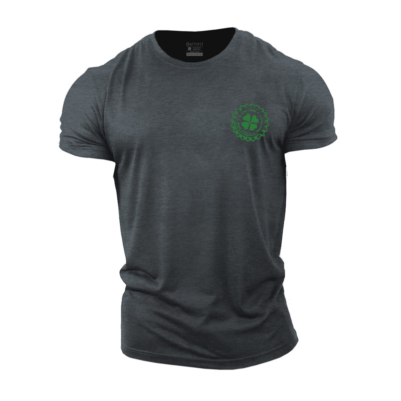 Cotton St. Patrick Graphic Men's T-shirts