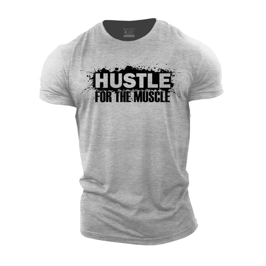 Hustle for The Muscle Cotton T-Shirt