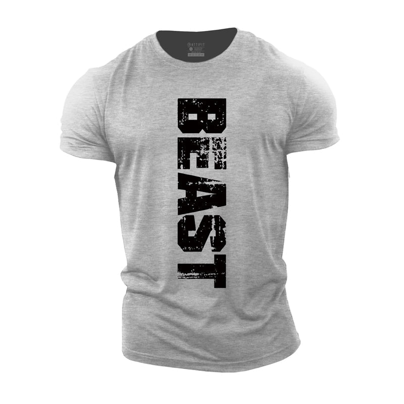 Cotton Beast Graphic Men's T-shirts