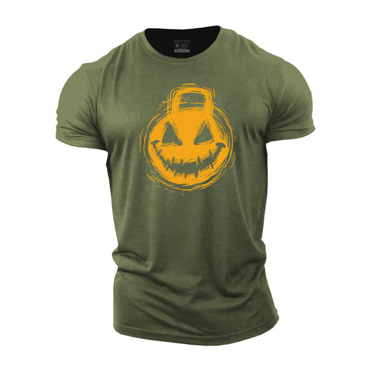 Smiley Kettlebell Cotton T-Shirt