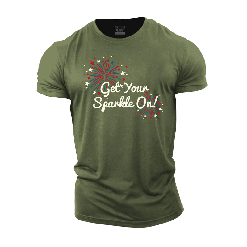 Get Your Sparkle On Cotton T-Shirt