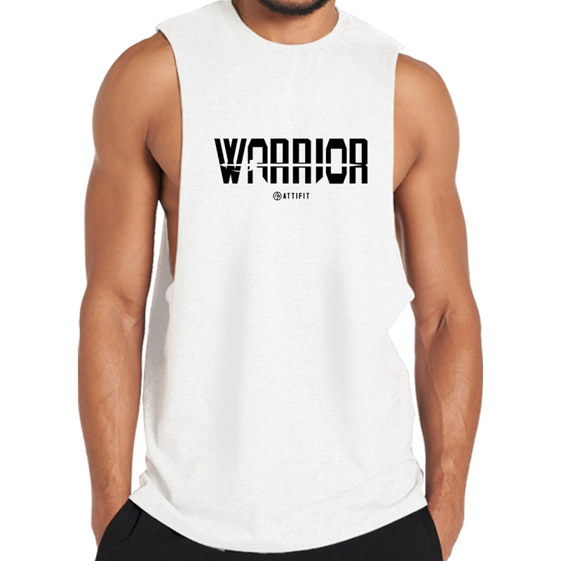 Cotton Warrior Graphic Workout Tank Top