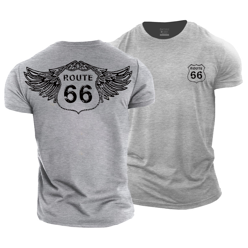 Route 66 Cotton T-Shirt