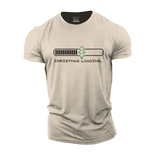 Christmas Loading Cotton T-Shirt