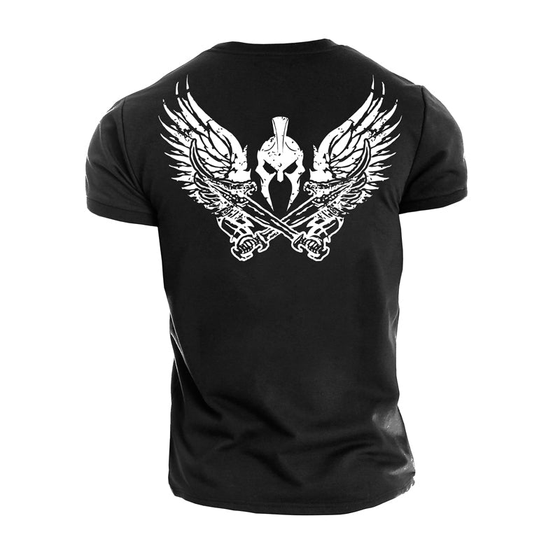 Cotton Spartan Graphic Men's T-shirts