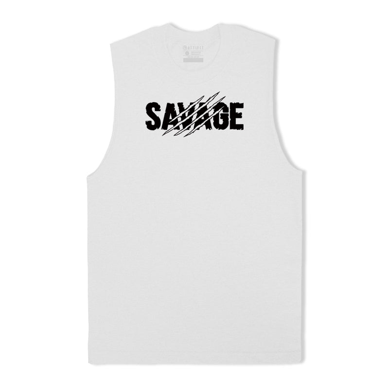 Cotton Savage Graphic Men's Tank Top