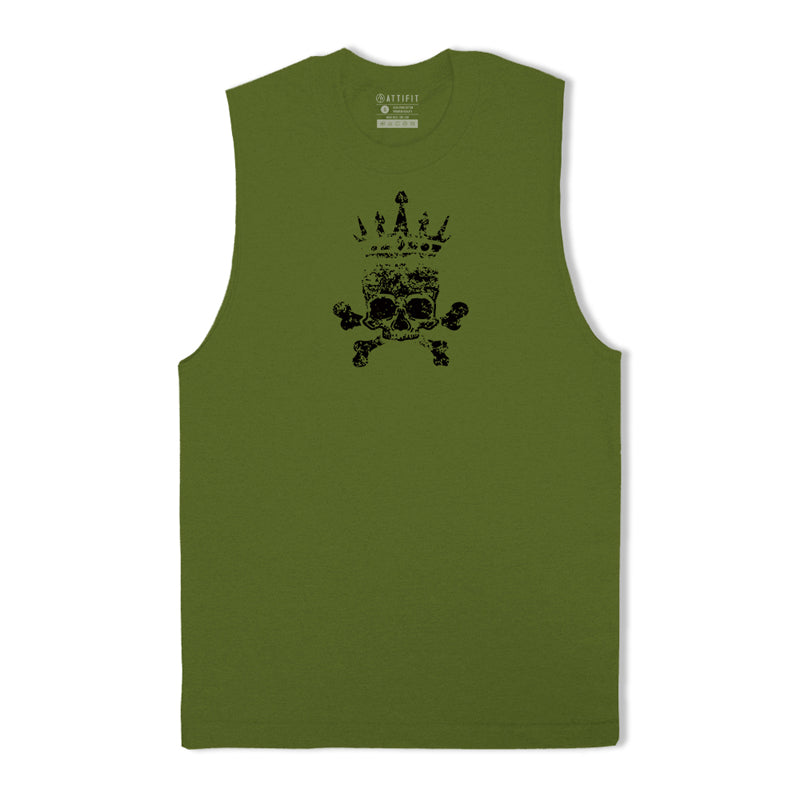 Cotton Skull King Men's Tank Top