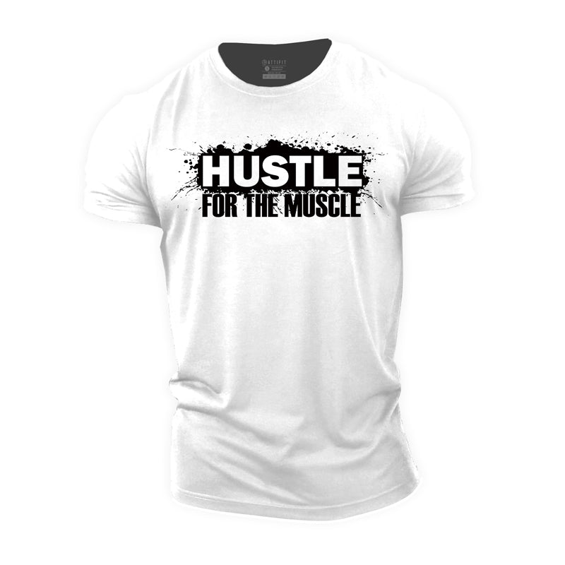 Hustle for The Muscle Cotton T-Shirt