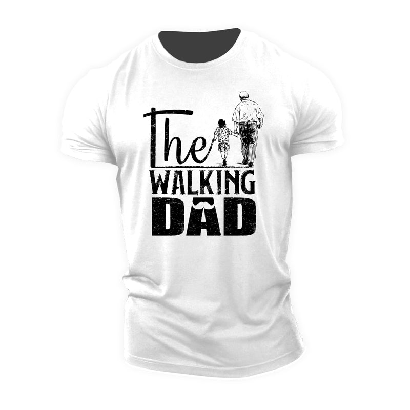 Cotton The Walking Dad Graphic T-shirts