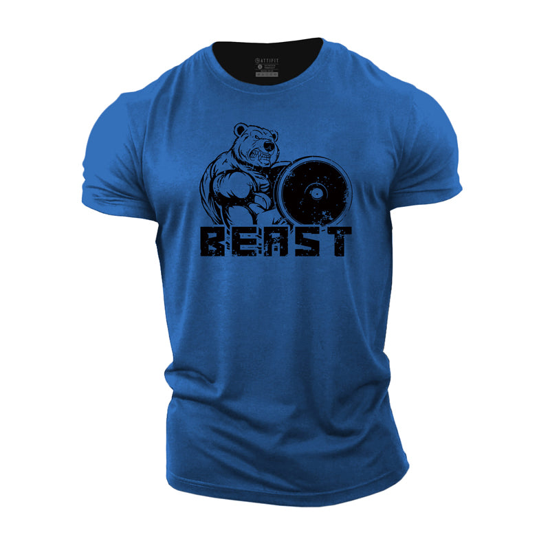 Beast Bear Cotton T-Shirt