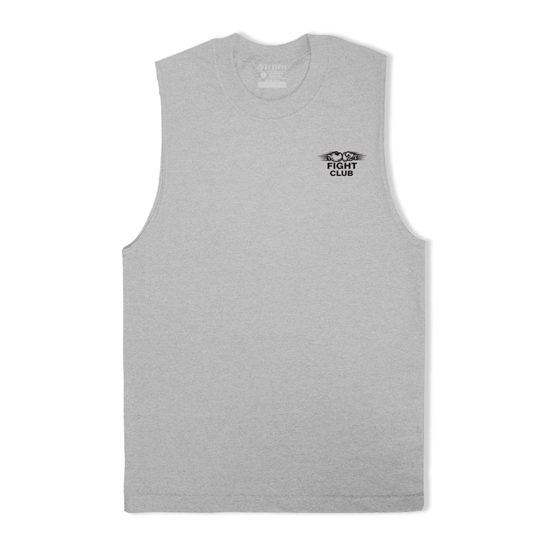 Cotton Fight Club Graphic Men's Tank Top