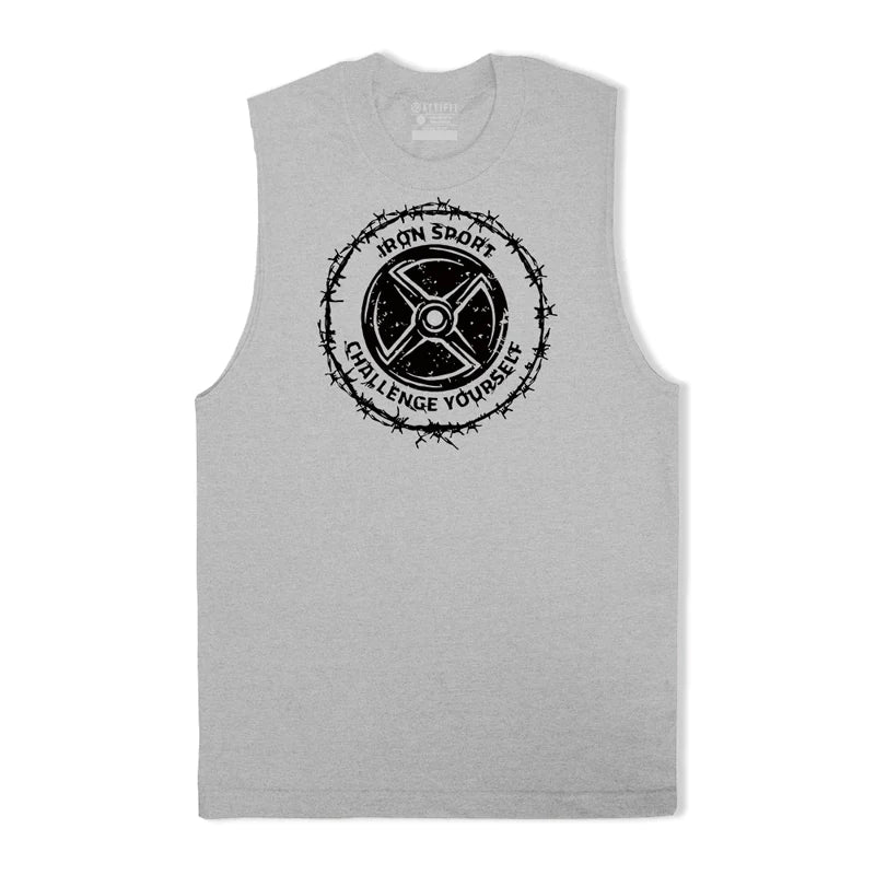 Cotton Iron Sport Men's Tank Top