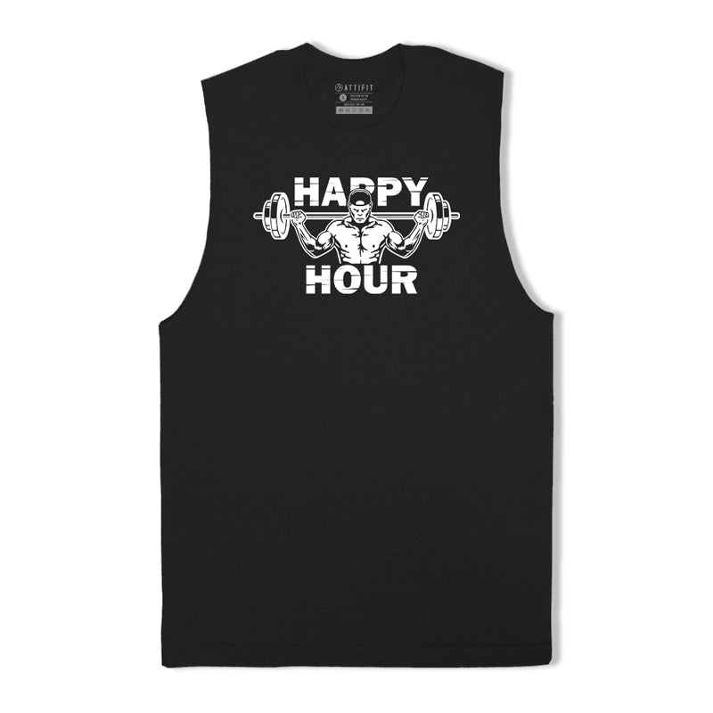 Cotton Happy Hour Men's Tank Top