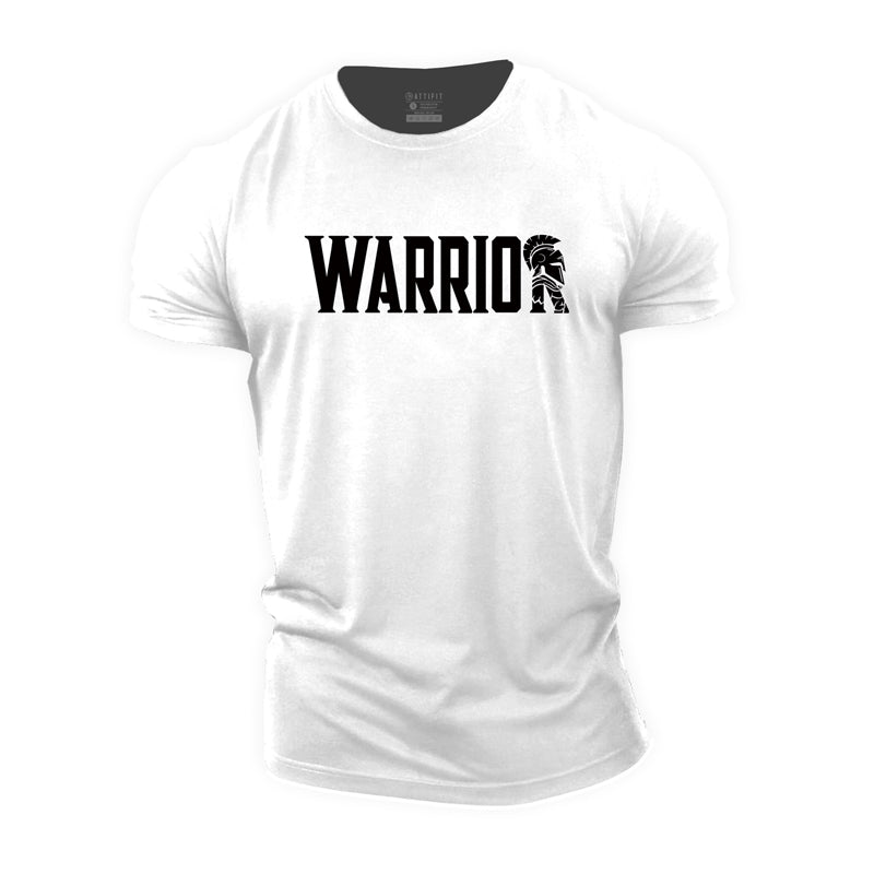 Cotton Men's Warrior Graphic T-shirts