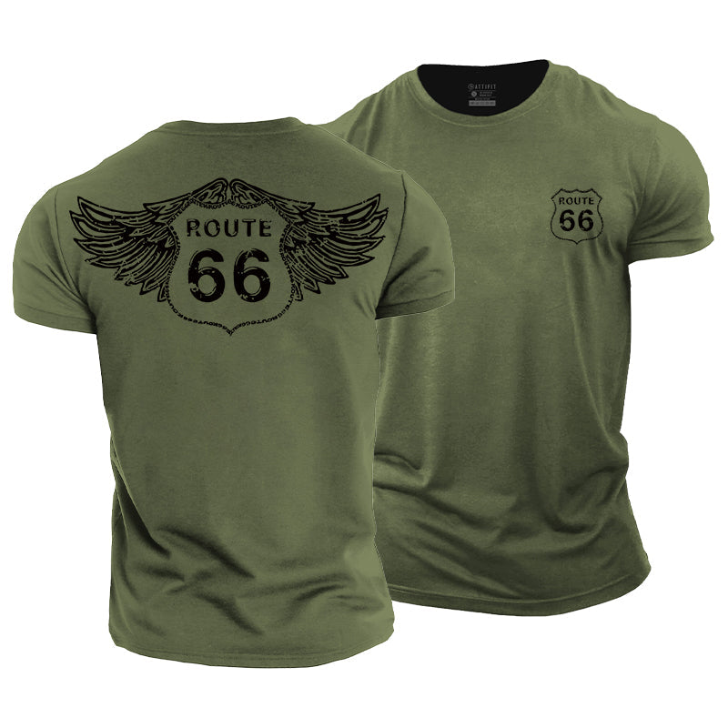 Route 66 Cotton T-Shirt