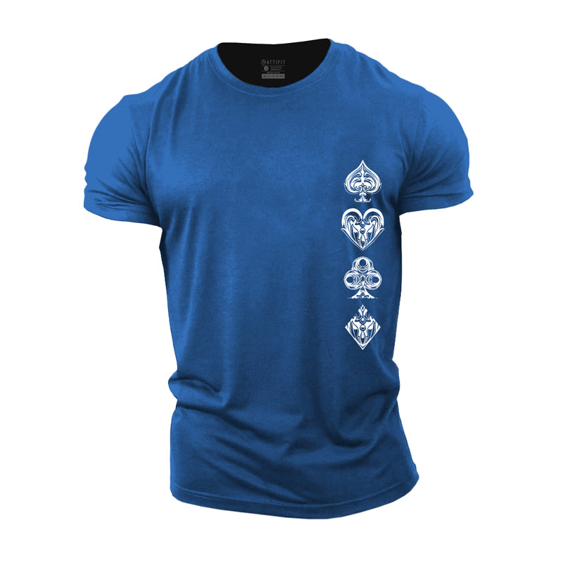 Cotton Poker Graphic Men's T-shirts