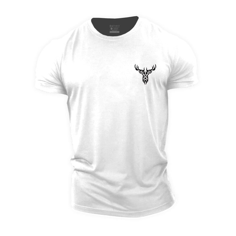 Mini Deer Cotton T-Shirt